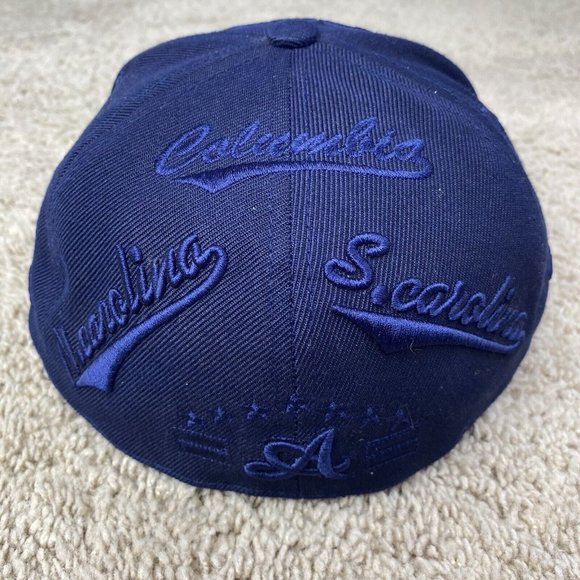 Sports Cities States Hat Blue Fitted XL Atlanta‎ Tampa NC SC LA NY Orlando Cap - Picture 12 of 12